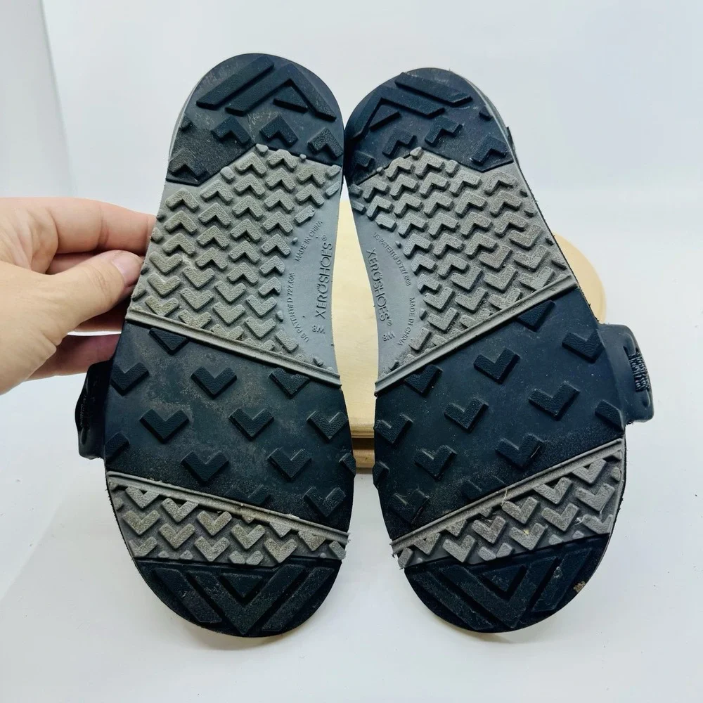 Xero Shoes Z-Trail EV Barefoot Hiking Sandals Black Women's Size 8 Lightweight
